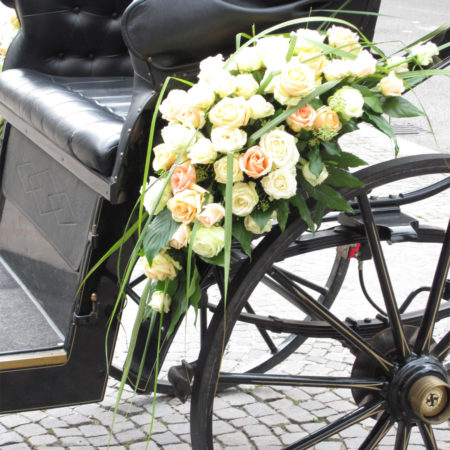 Blumen-Kutsche