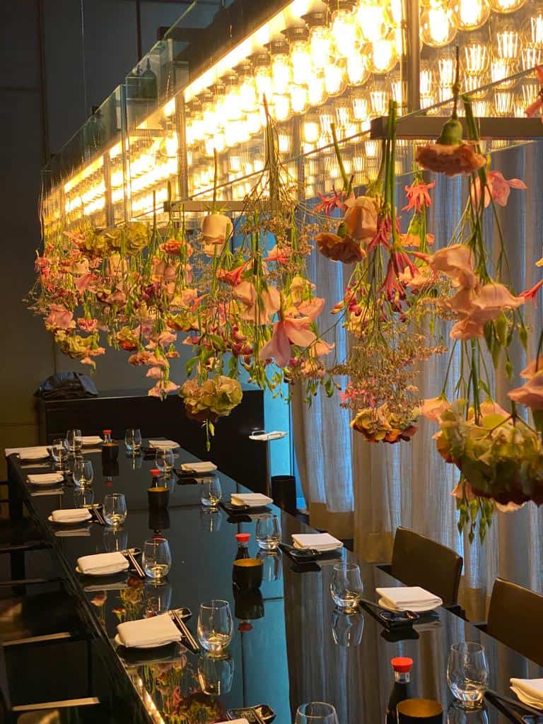 Lampendeko Private Dinner room